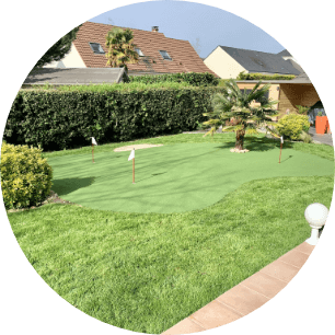 gazon synthetique et putting green